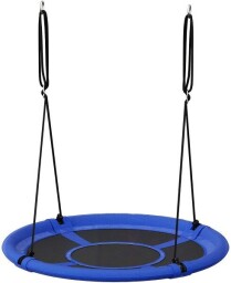 Houpací kruh modrý 80 cm látková výplň 